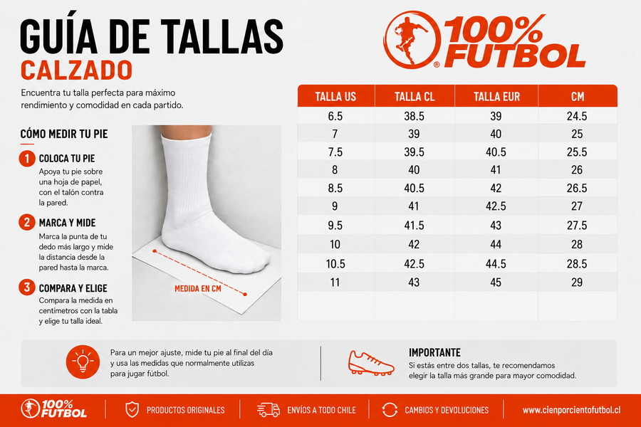 Guía de talla