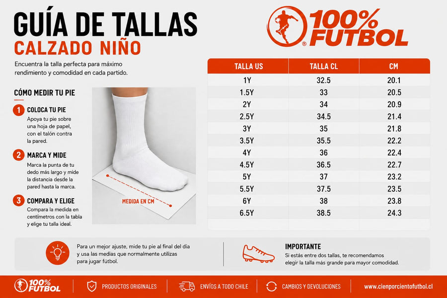 Guía de talla