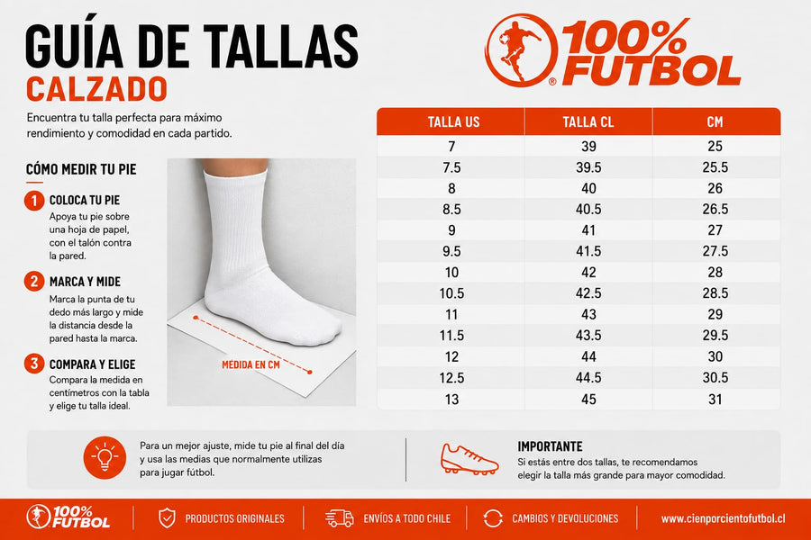 Guía de talla