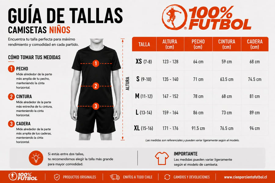 Guía de talla