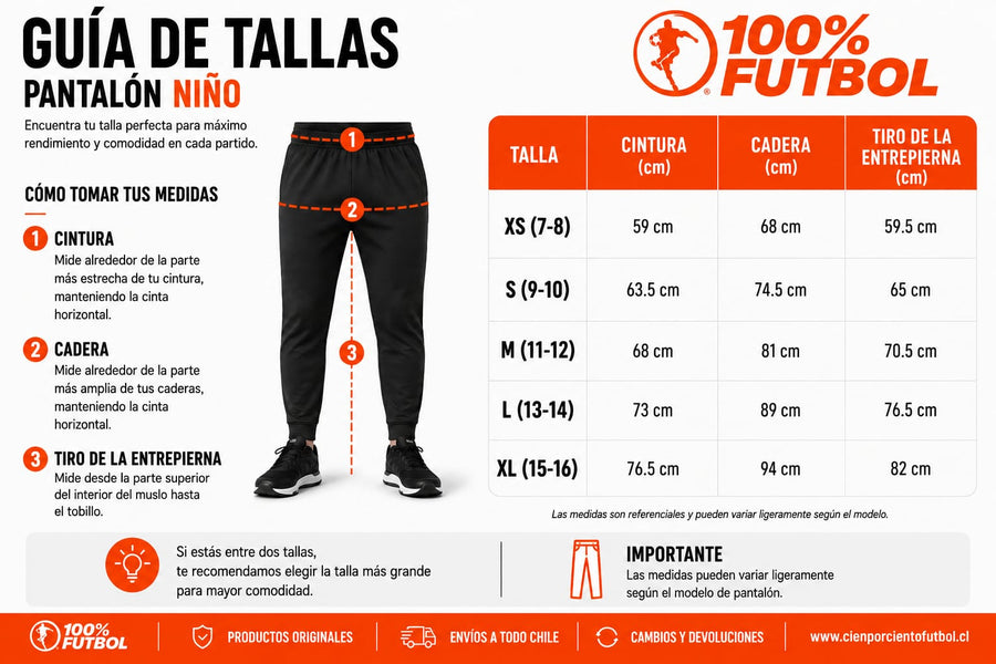 Guía de talla