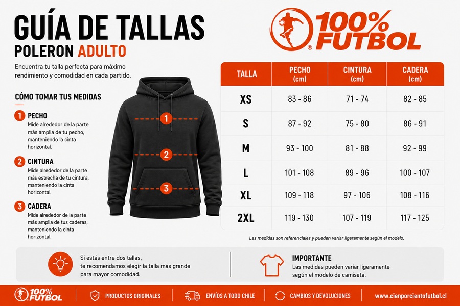 Guía de talla