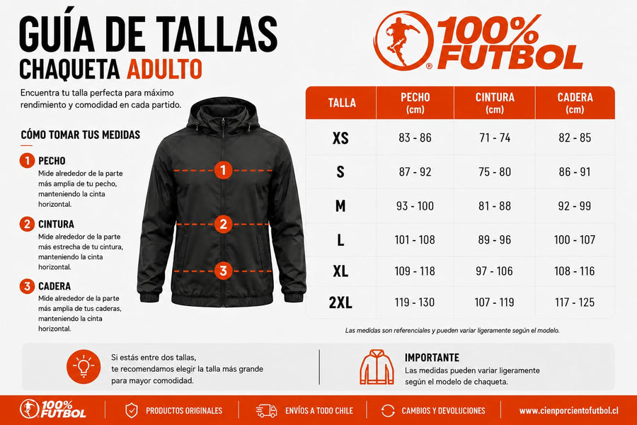 Guía de talla