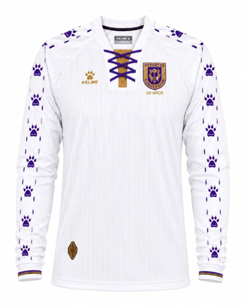 Camiseta Kelme Deportes Concepción Manga Larga Visita 2026 Adulto