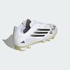 Zapato de Futbol Adidas F50 Club Blanco-Negro FG Niño