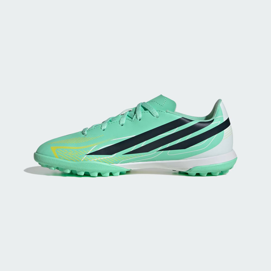 Zapatilla de Futbol Adidas F50 Hyperfast Club TF Ver Niño