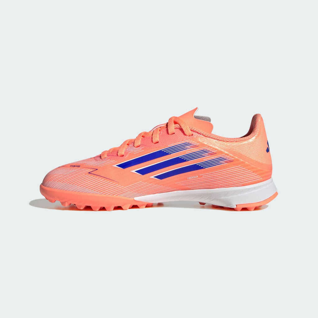 Zapatilla de Futbol Adidas F50 League Naranjo TF Niño– 100% Fútbol