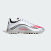 Zapatilla de Futbol Adidas F50 League Messi Blanco-Metalico TF Niño