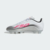 Zapato de Futbol Adidas F50 Messi Club Blanco-Metalico FG/MG Niño