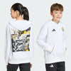 Poleron Adidas Real Madrid Marvel Hoddie Blanco Niño