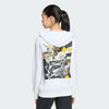 Poleron Adidas Real Madrid Marvel Hoddie Blanco Niño