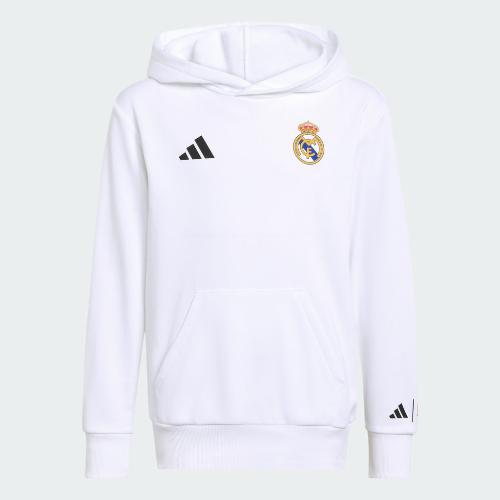 Poleron Adidas Real Madrid Marvel Hoddie Blanco Niño