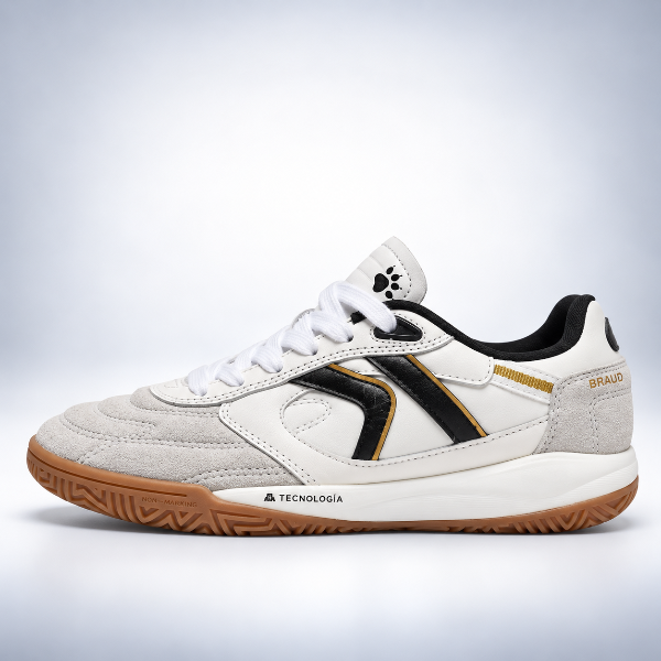 Zapatilla de Futsal Kelme Bravo Blanca In Adulto