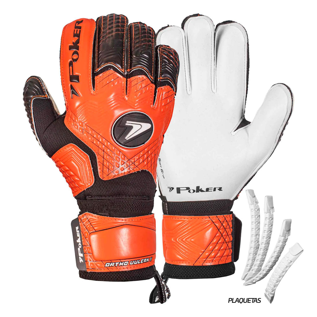 Guantes de Arquero Poker Profesional Ortho Vulcan ll Nrj-Ng Adulto