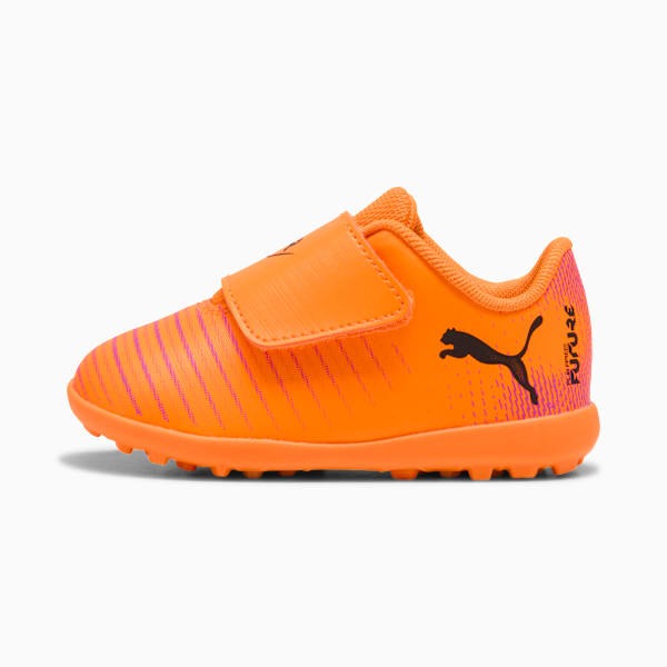 Zapatilla de Futbol Puma Future 8 Play Naranjo TT Niño