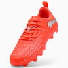 Zapato de Futbol Puma Future 9 Play Rojo Fg/Ag Niño