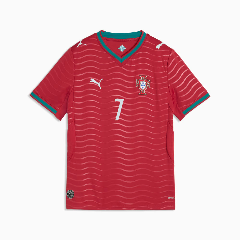 Camiseta Puma Portugal Local Ronaldo 2026 Niño