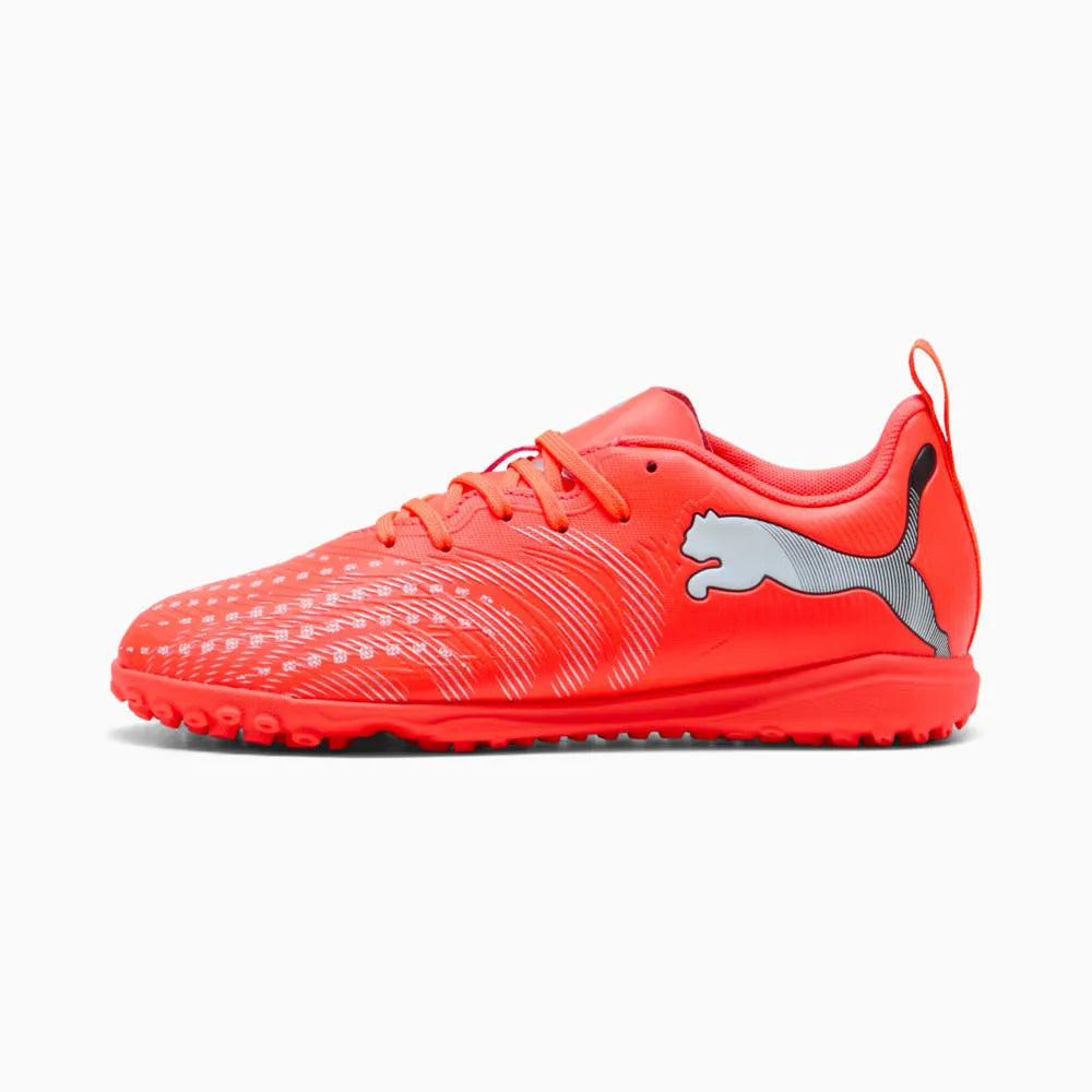 Zapatilla de Futbol Puma Future 9 Play TT Rojo Niño