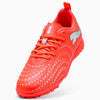Zapatilla de Futbol Puma Future 9 Play TT Rojo Niño