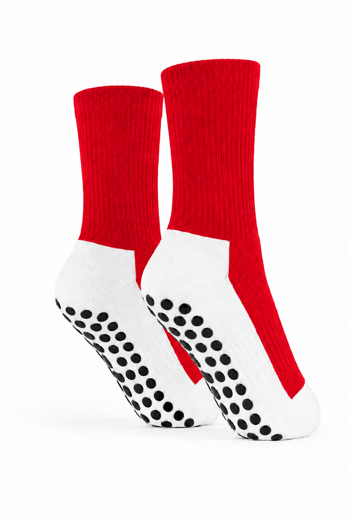 Medias Antideslizantes DRB Rojo