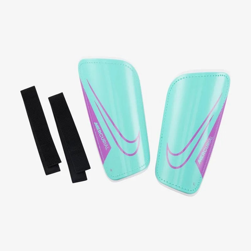 Canilleras  Nike Mercurial Hardshell Turquesa Adulto