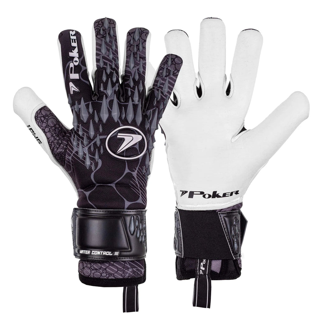 Guantes de Arquero Poker Water Control lll Profecional Ng-Bl Adulto