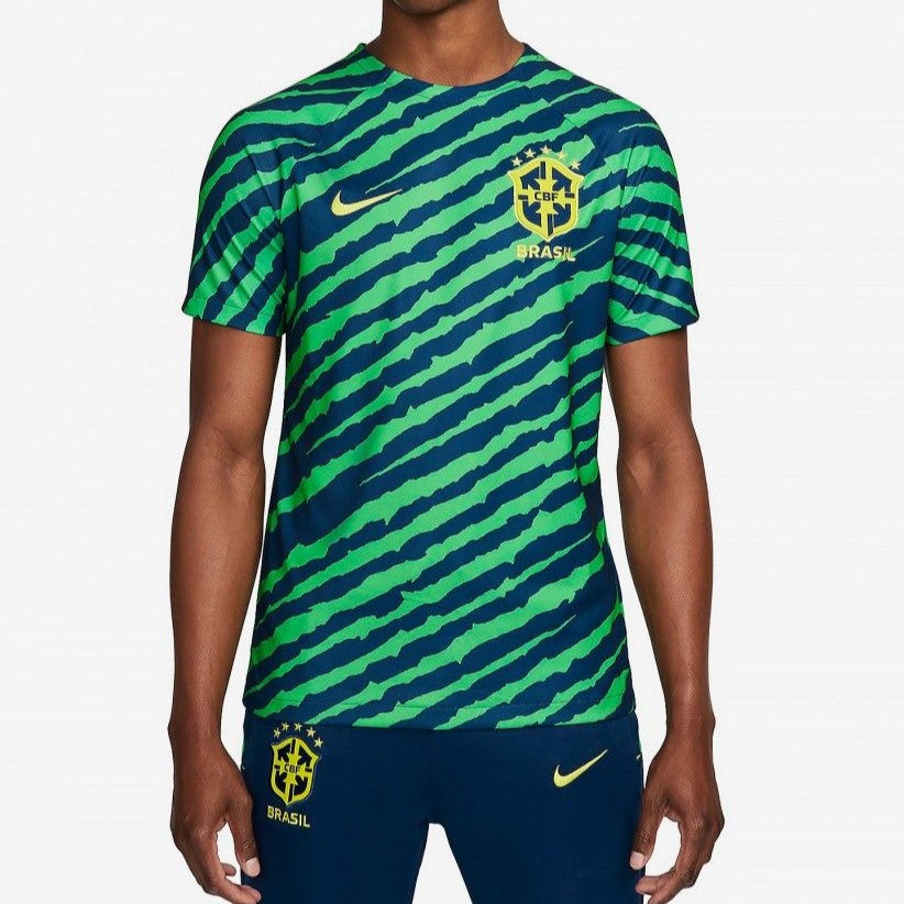 interferencia Mediante crimen Camiseta de entrenamiento Nike selección de Brasil 2022-2023 Adulto – 100%  Fútbol