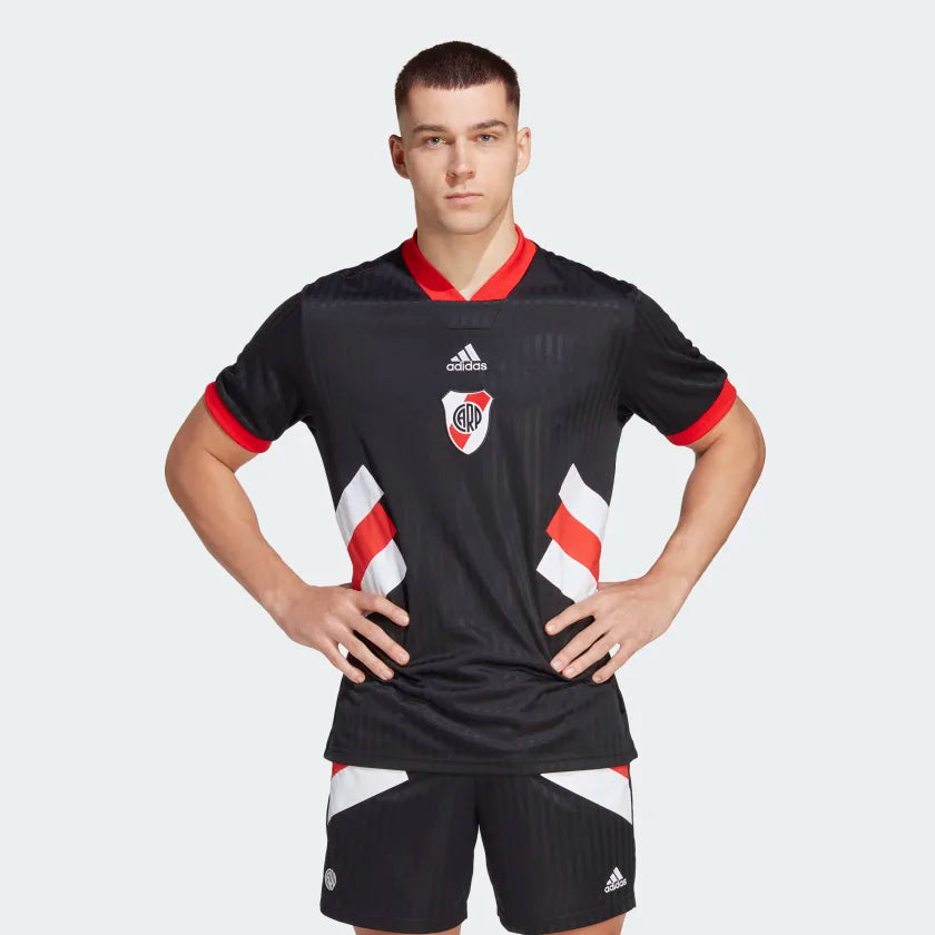 sencillo Mareo Por Camiseta Adidas River Plate Icono Adulto – 100% Fútbol