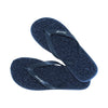 Sandalias Clean Up Flat Azul Marino Adulto
